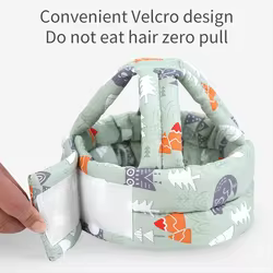 Gorro protector acolchado para bebé – Ajuste seguro y suave