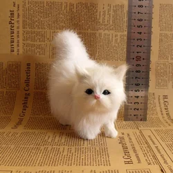 Gatito de peluche realista – Juguete suave regalo Día San Valentín