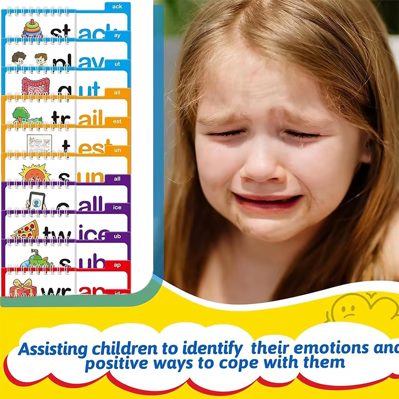 Tarjetas de vocabulario en inglés con rimas para niños