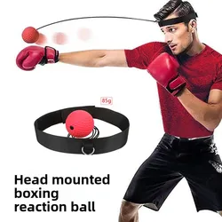 Pelota de boxeo montada en la cabeza para niños, juguete