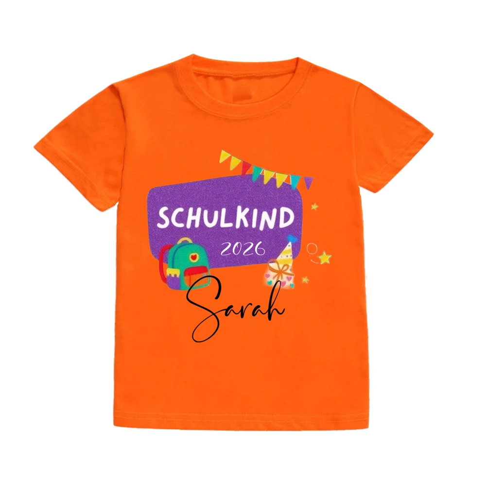 Camiseta personalizada primer día de clases para niños y niñas - imagen 2