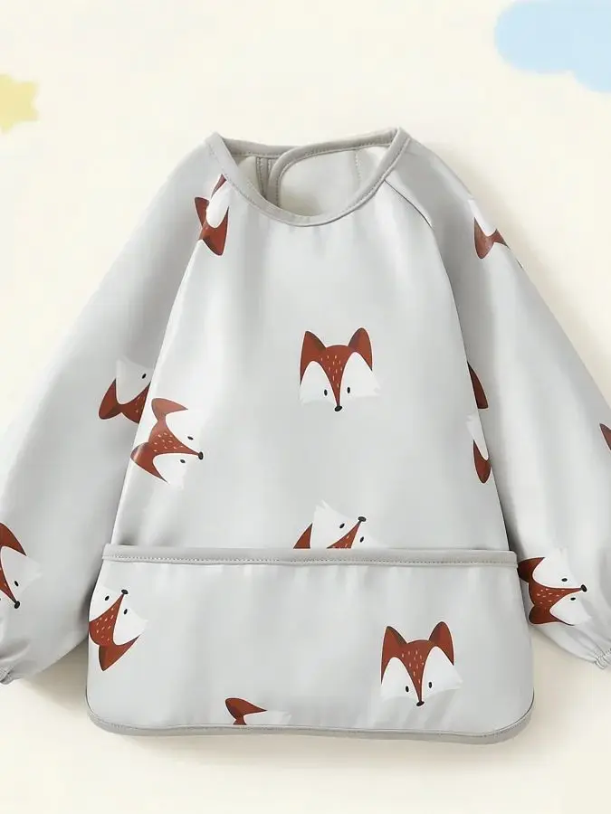 Detalle del estampado de zorro