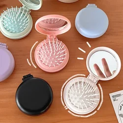 Cepillo infantil con espejo portátil – Peinado fácil y cómodo