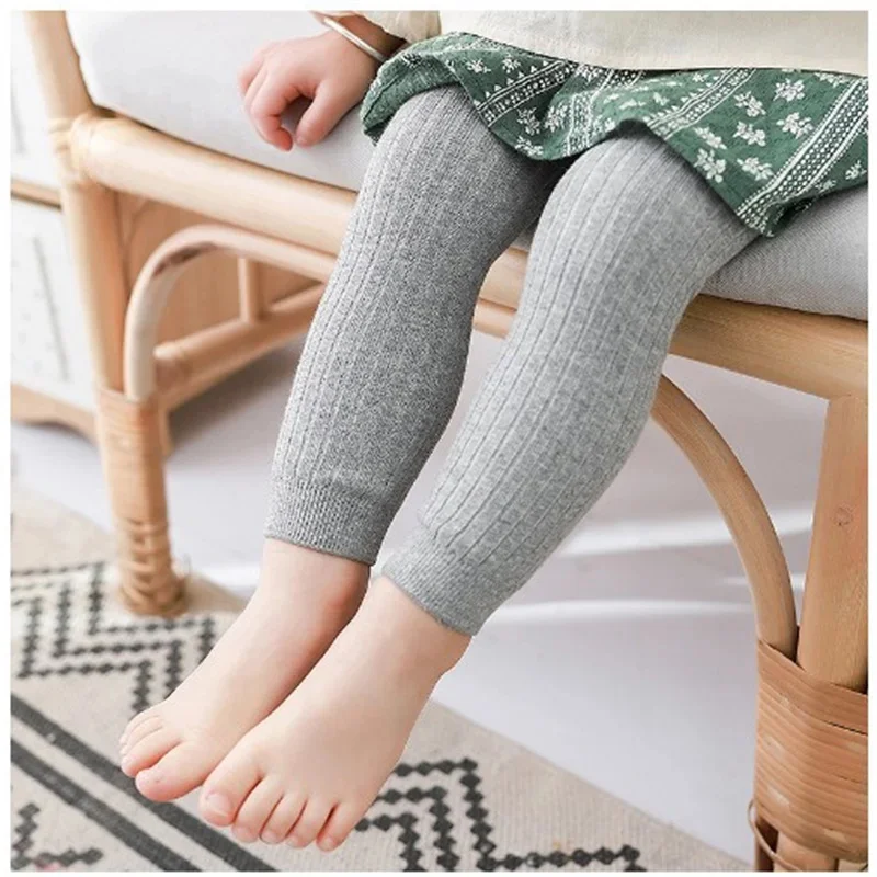 Lawadka pantimedias lisas tejidas para bebés y niños primavera - imagen 2