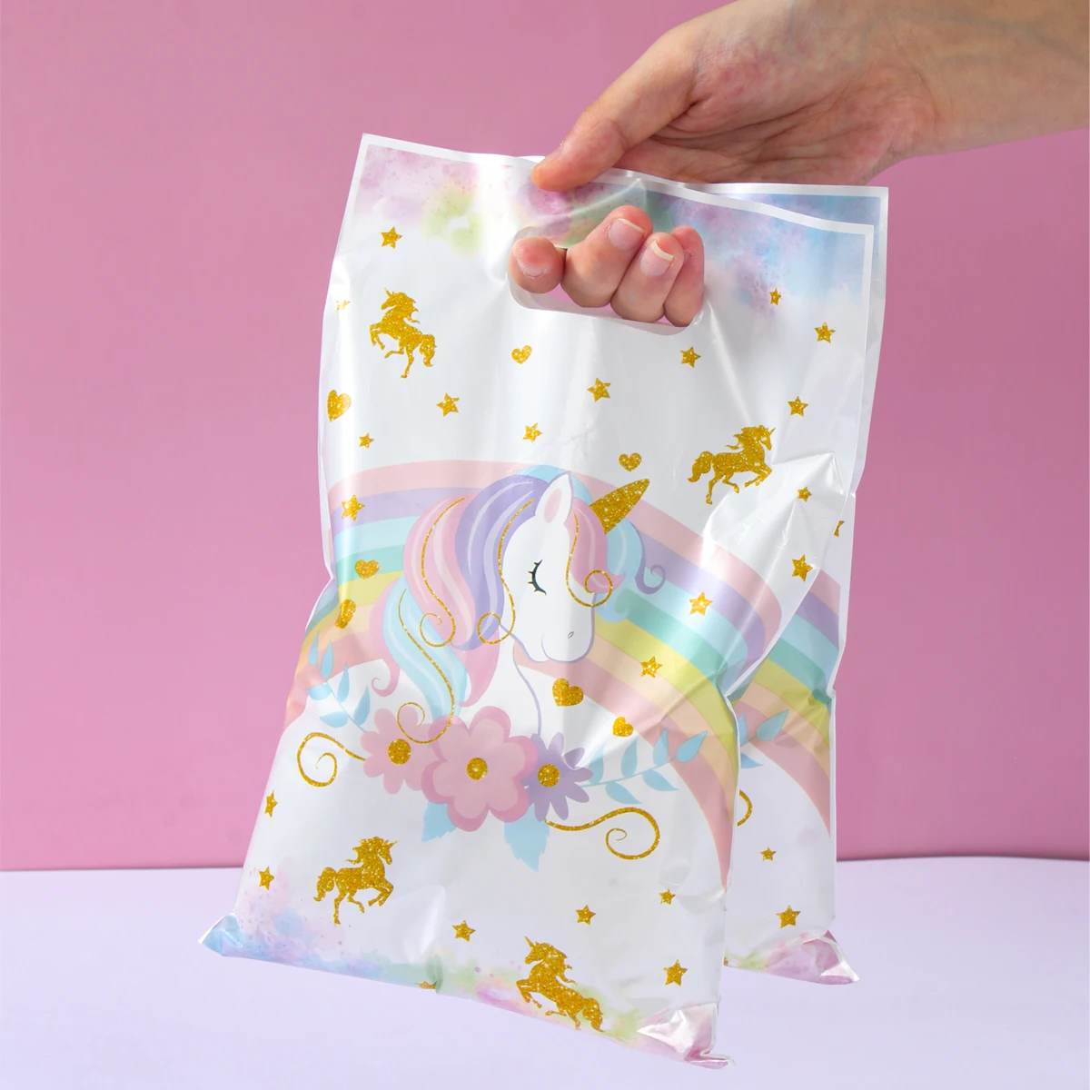 Bolsa sorpresa unicornio para cumpleaños infantil - imagen 5