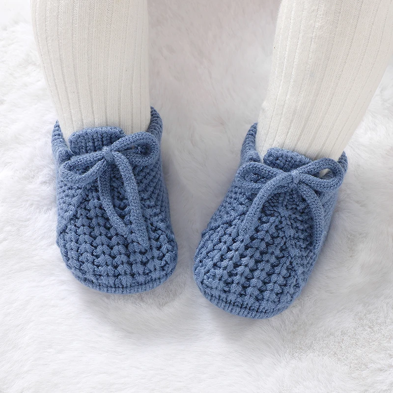 Zapatos de suela blanda para los primeros pasos del bebé - imagen 4