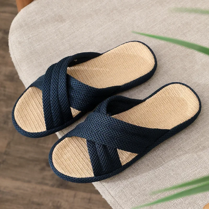 Zapatillas de lino para niños – Transpirables y antideslizantes