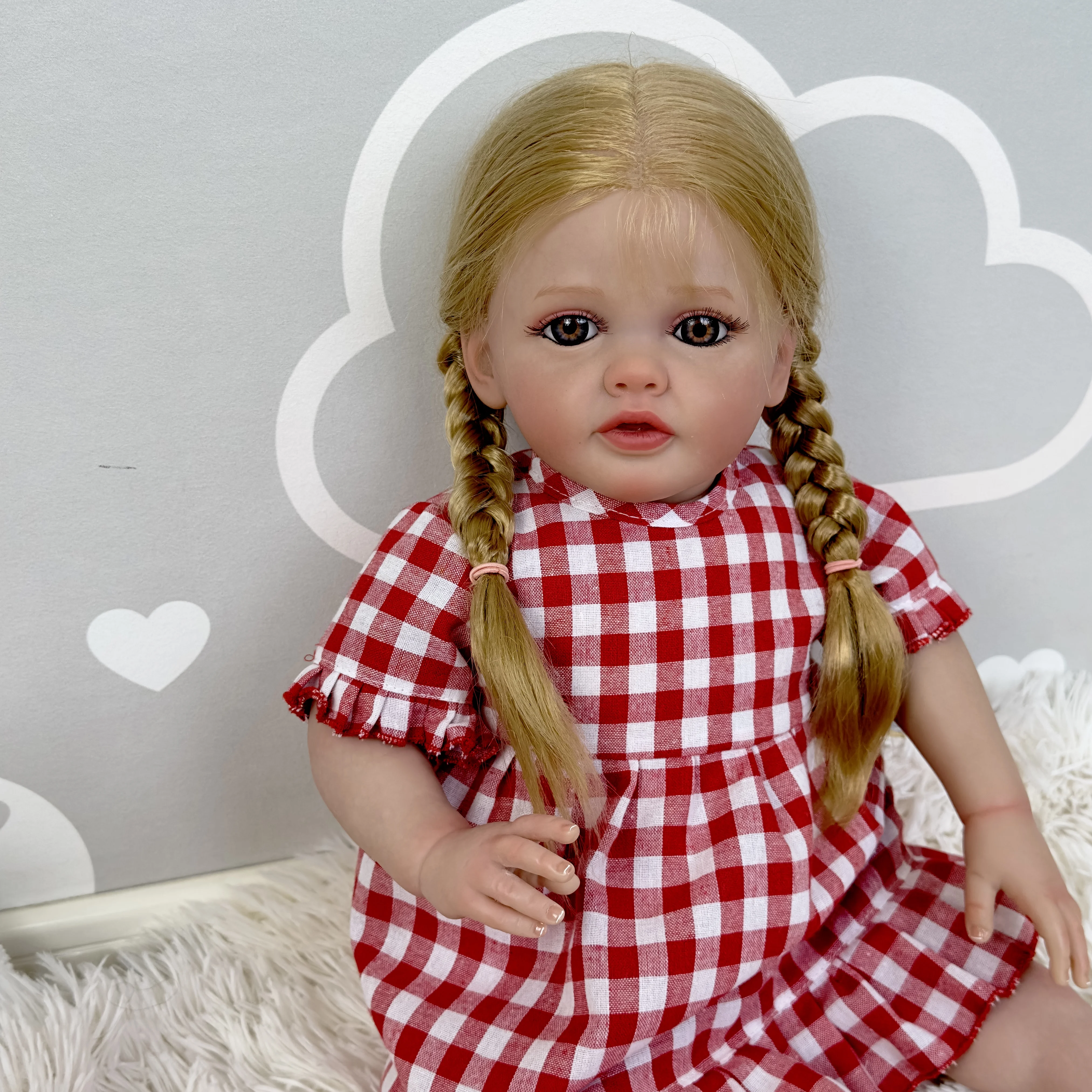 Cuerpo de tela suave de la muñeca Reborn Betty