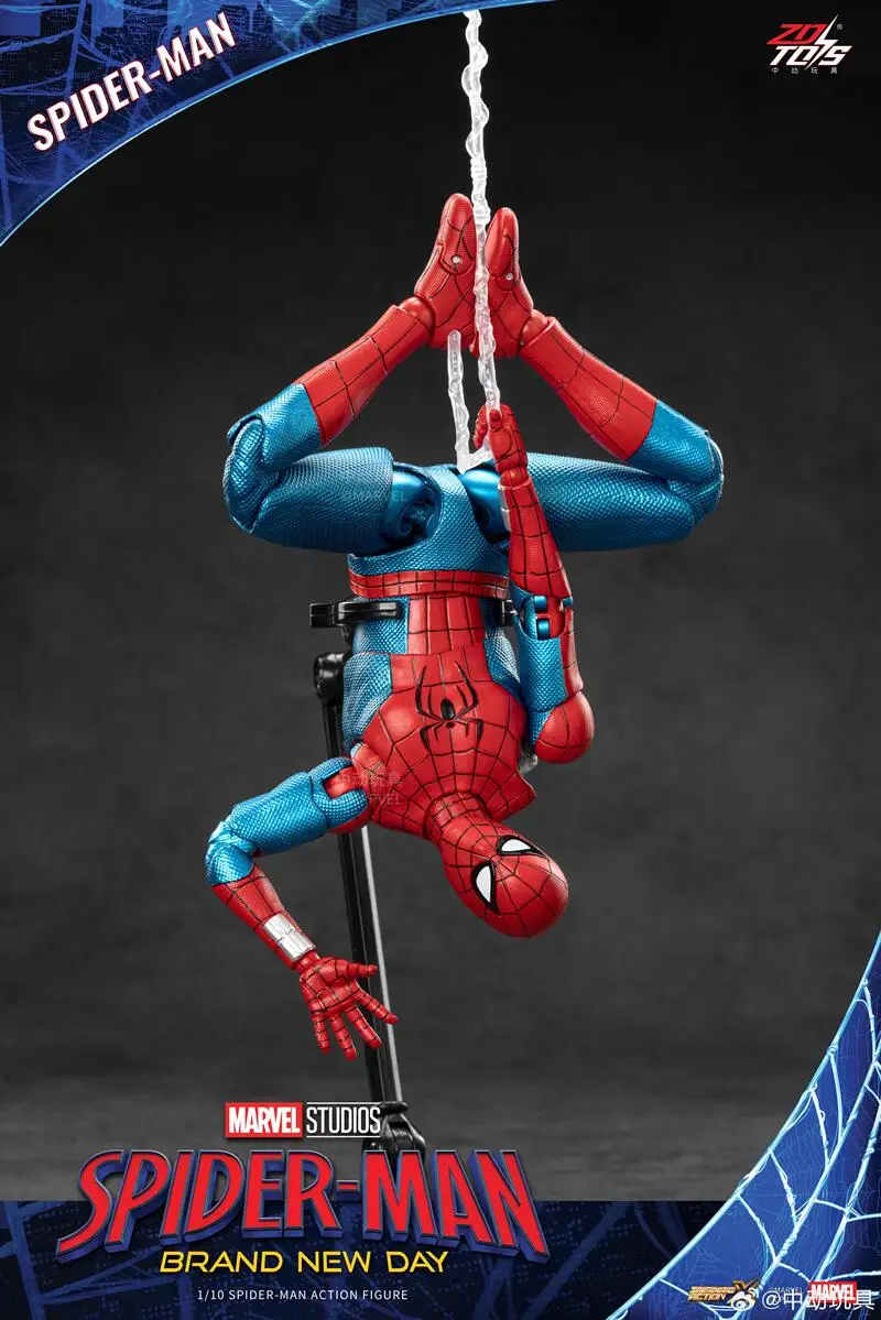 ZD Toys Figura de acción Spider-Man multiverso Spider-Punk para regalo - imagen 3