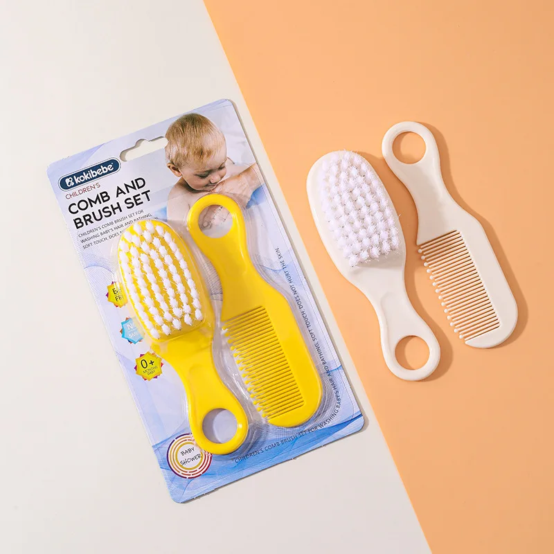 Kit de aseo para bebé: cepillo suave y peine – Cuidado delicado del cabello - imagen 5
