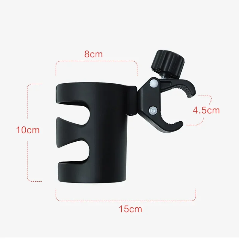 Portavasos universal para cochecito de bebé – soporte botella agua - imagen 4
