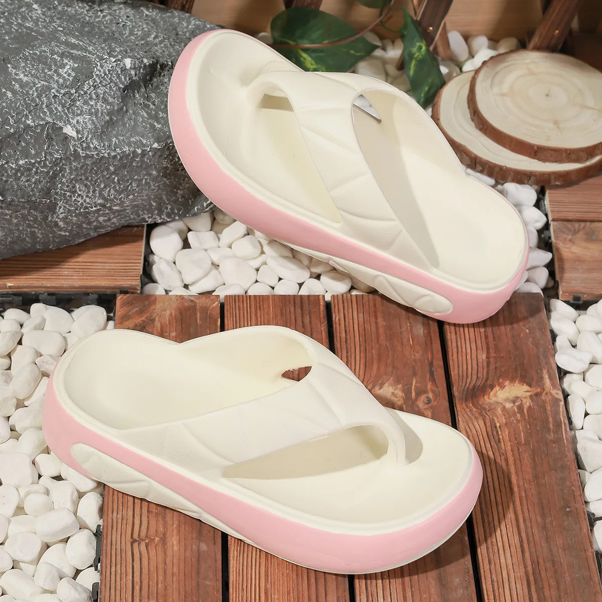 Chanclas de playa con plataforma de verano en EVA para niñas - imagen 3