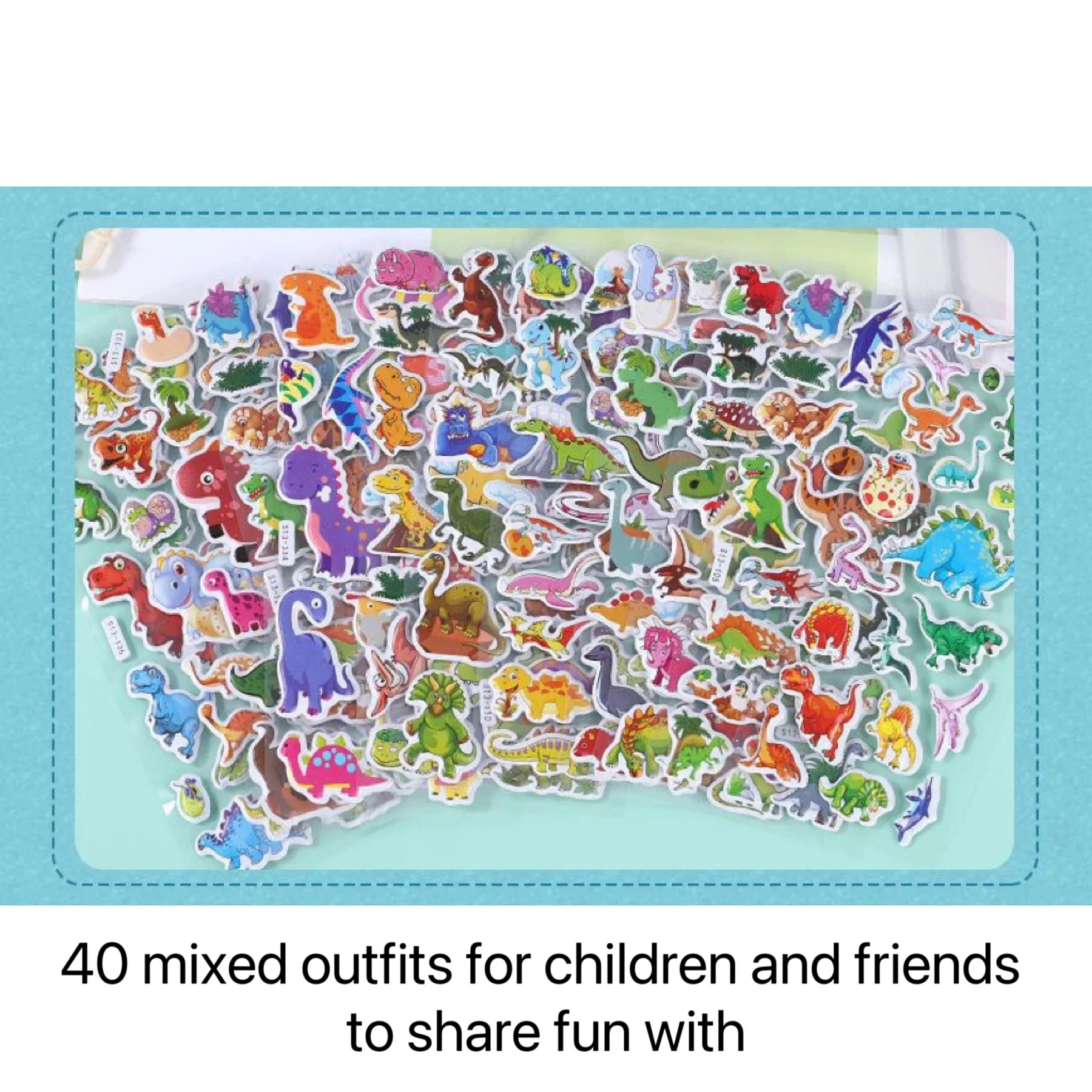Pegatinas con temática infantil para manualidades