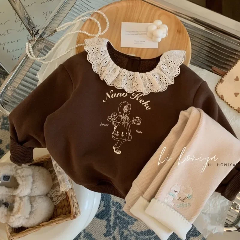 Leggings de lana cálidos para niños – Invierno acogedor - imagen 4