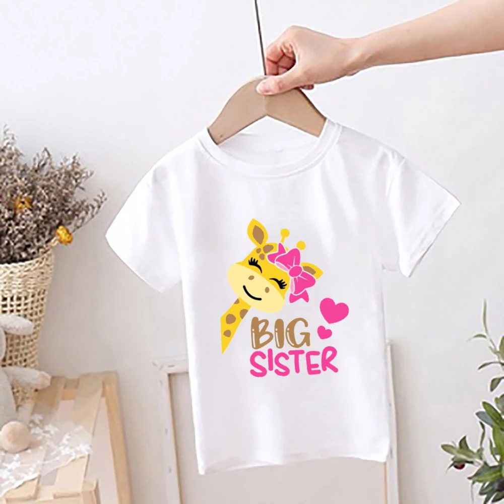 Conjunto infantil a juego jirafa – Ropa suave para hermanos - imagen 5