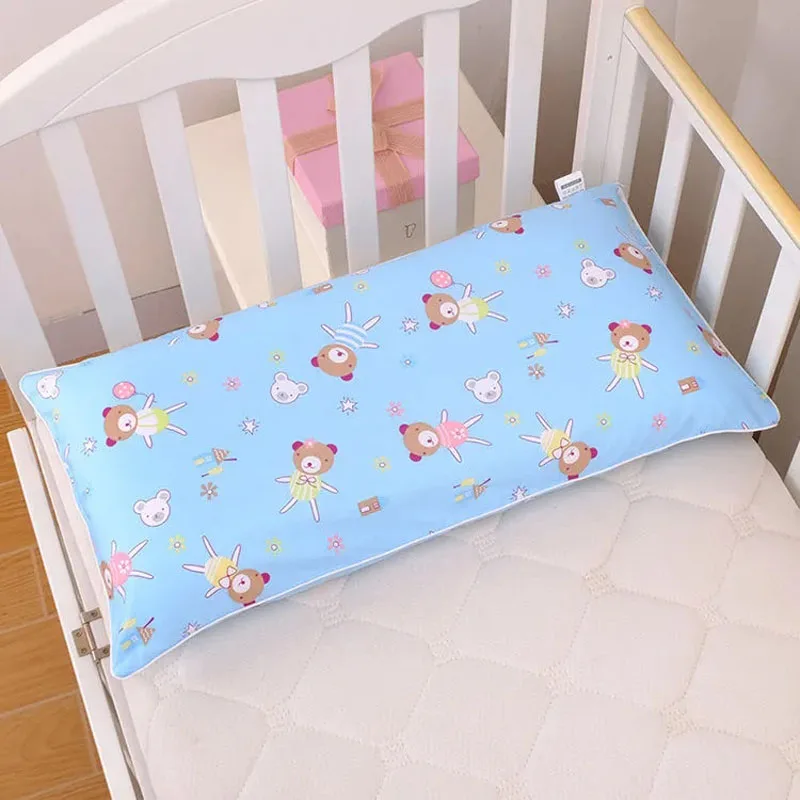 Funda almohada antipolvo de algodón para niño – Estampado infantil - imagen 2