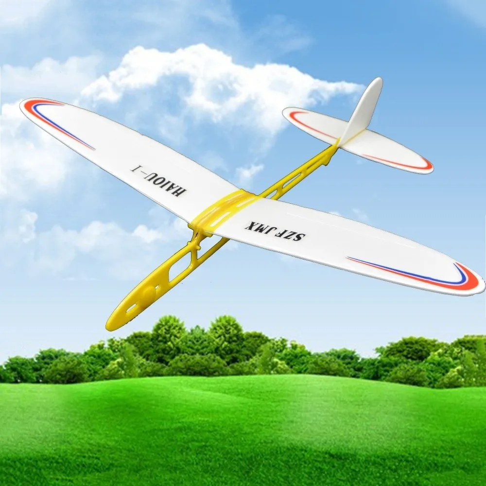 Avión planeador de lanzamiento con banda elástica para niños - imagen 5