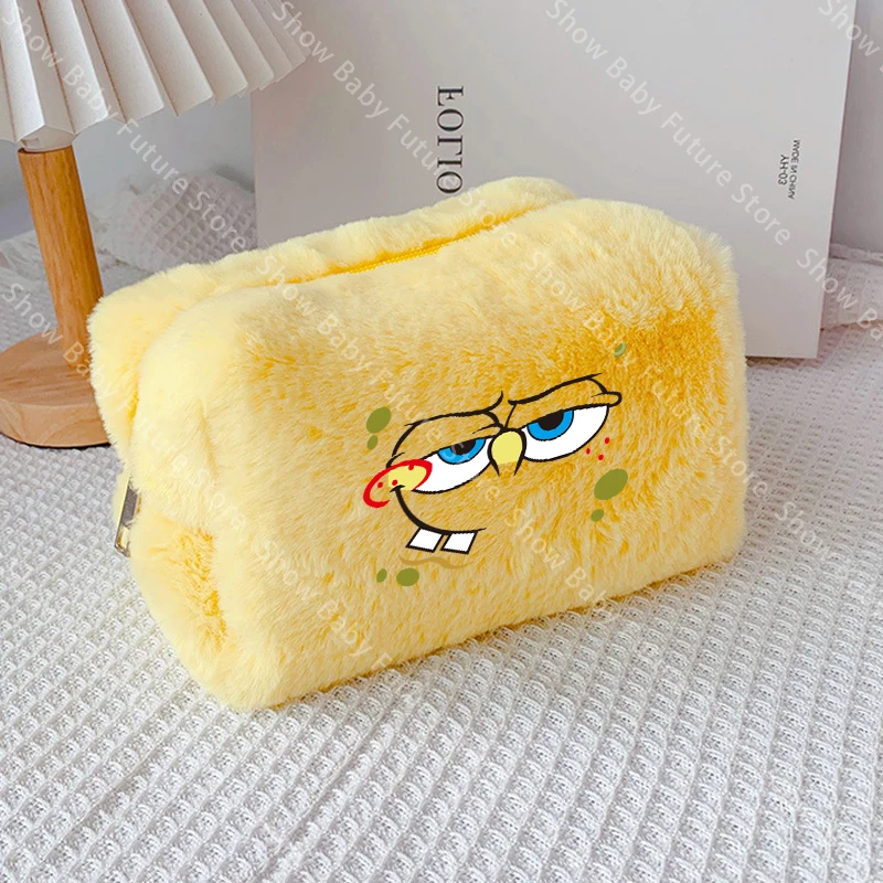 Bob Esponja Bolsa de Maquillaje Infantil para viaje y uso diario