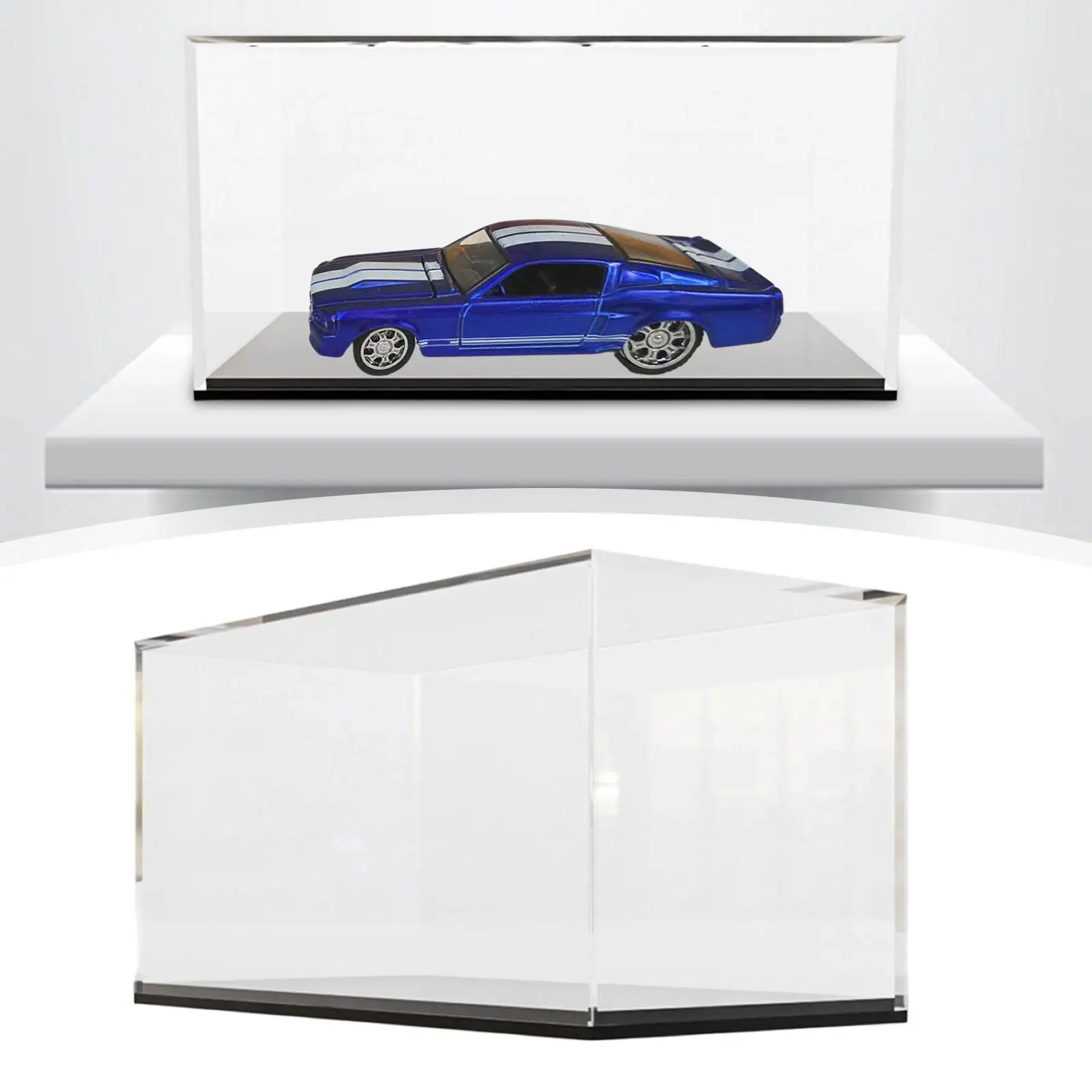 Vitrina de acrílico antipolvo para coches de juguete y miniaturas - imagen 2