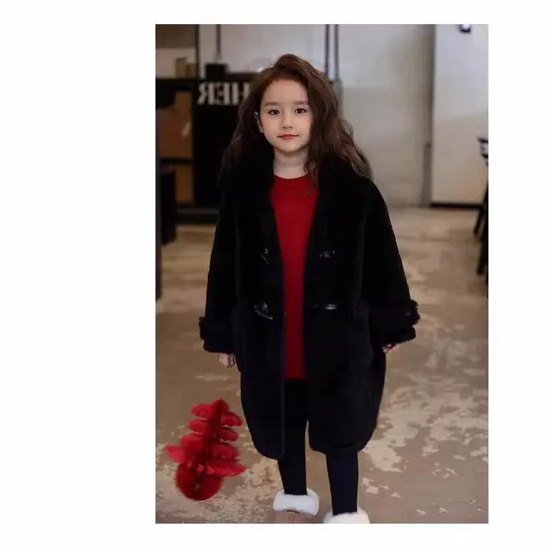Chaqueta de invierno con forro polar para niña – Cómoda y cálida - imagen 4