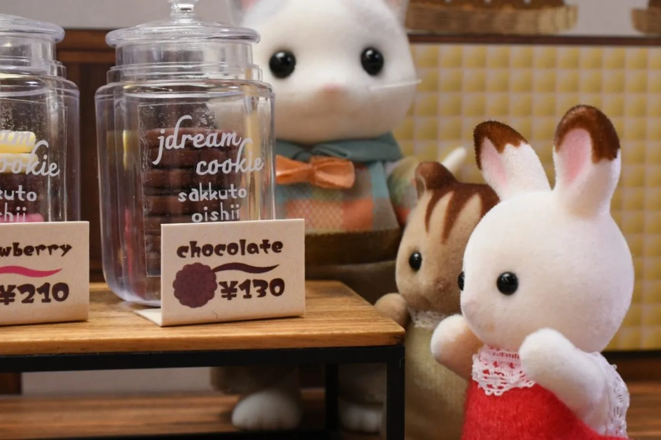 J.Dream Cápsula de juguete kawaii - casa de muñecas y galletas - imagen 3