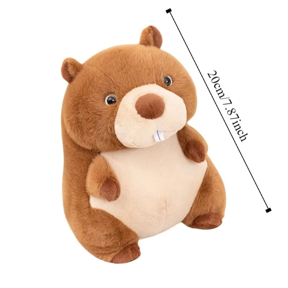 Peluche de mapache esponjoso con relleno de algodón para niños - imagen 3