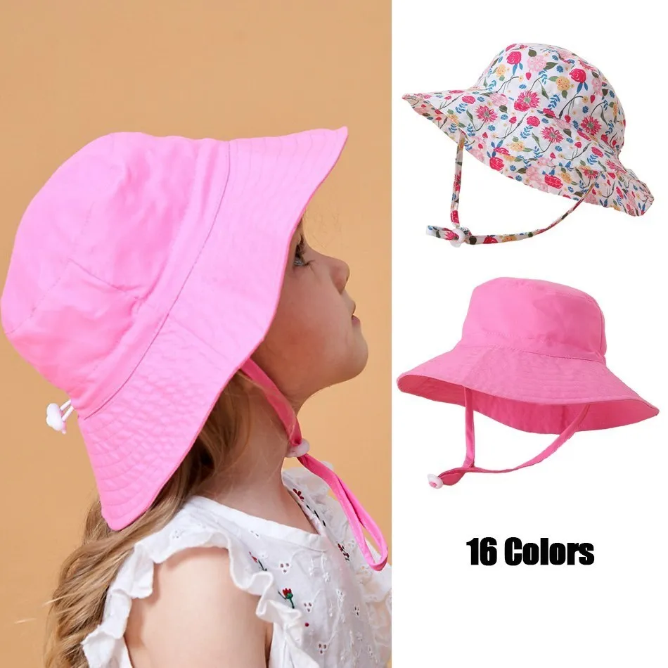 Sombrero Panamá con cubreorejas para niños 0-8 años - verano ligero