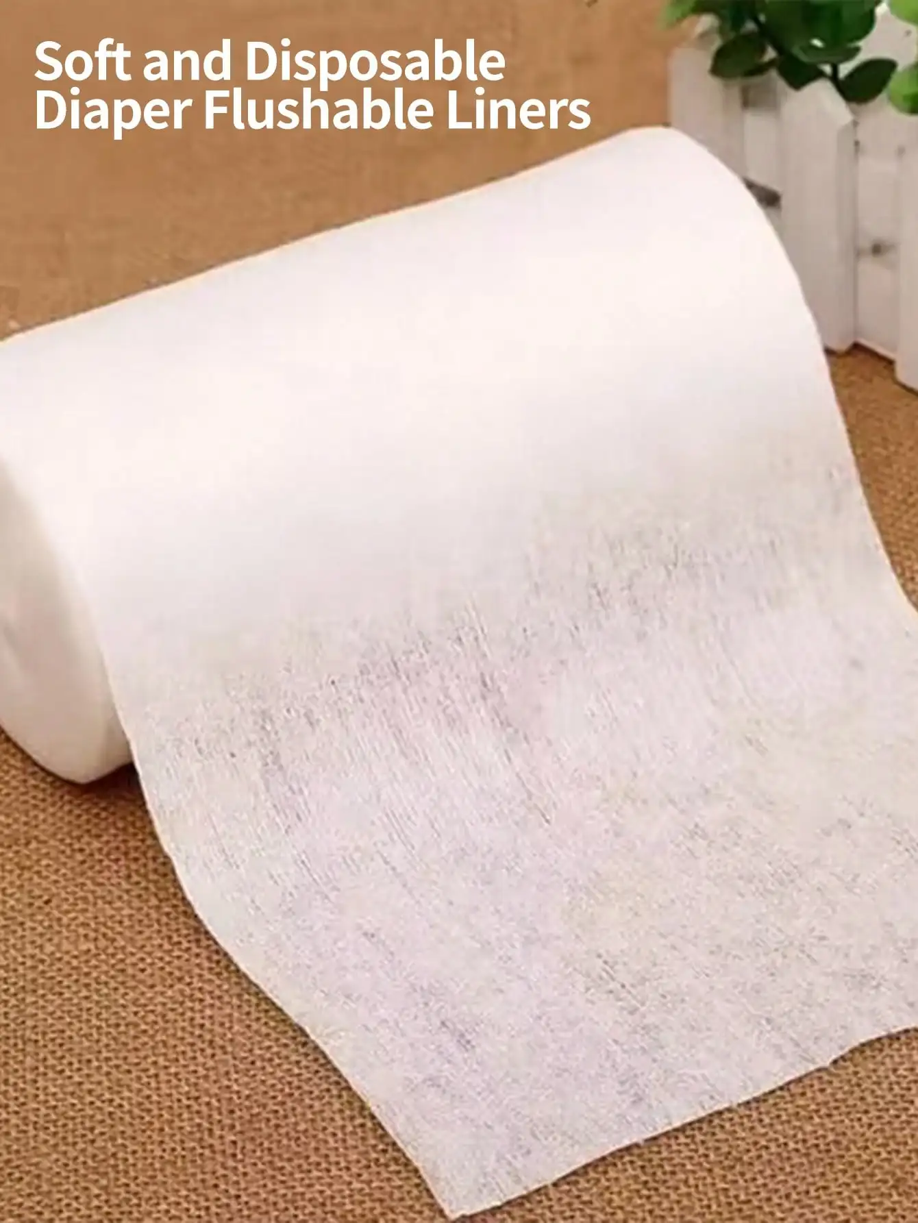 Forro desechable de viscosa biodegradable para pañales de tela - imagen 4