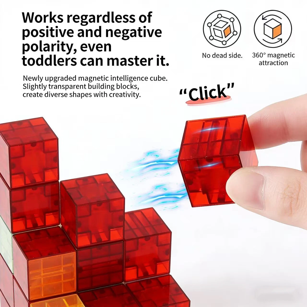 Bloques de construcción magnéticos educativos STEM para niños - imagen 2