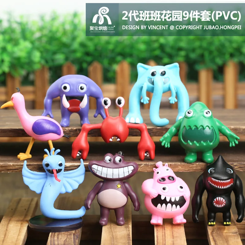 Figuras de acción Garten of Banban – Muñecos blandos de PVC - imagen 2