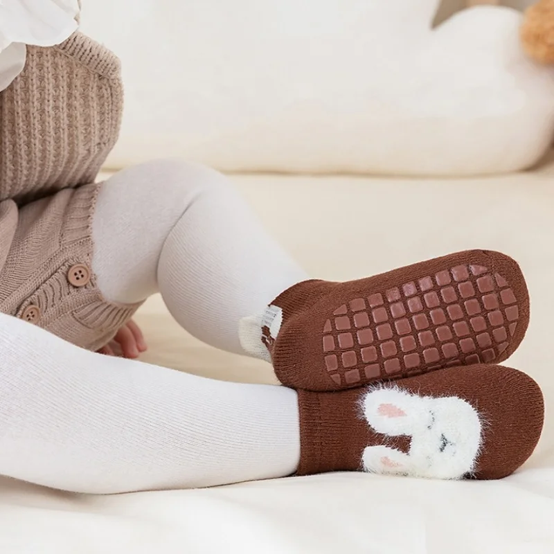 Calcetines antideslizantes de algodón para niños – Cálidos para invierno - imagen 5