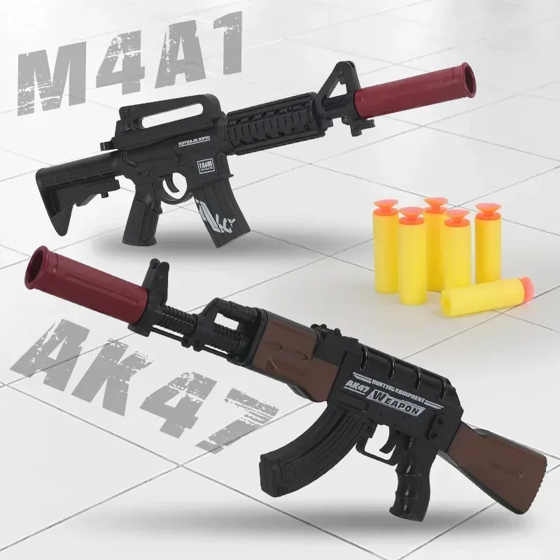 Mini AK47 de juguete con balas blandas para niños - imagen 3