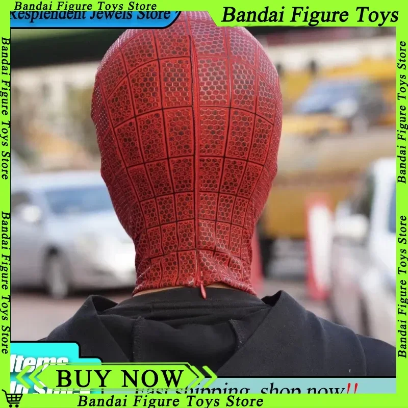 Máscara de Spiderman para cosplay artesanal de alta calidad - imagen 5