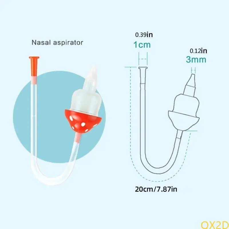 Aspirador nasal para bebé QX2D limpieza de nariz con succión - imagen 5