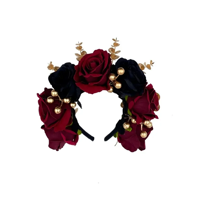 Diadema floral para llevar cómoda en diferentes peinados