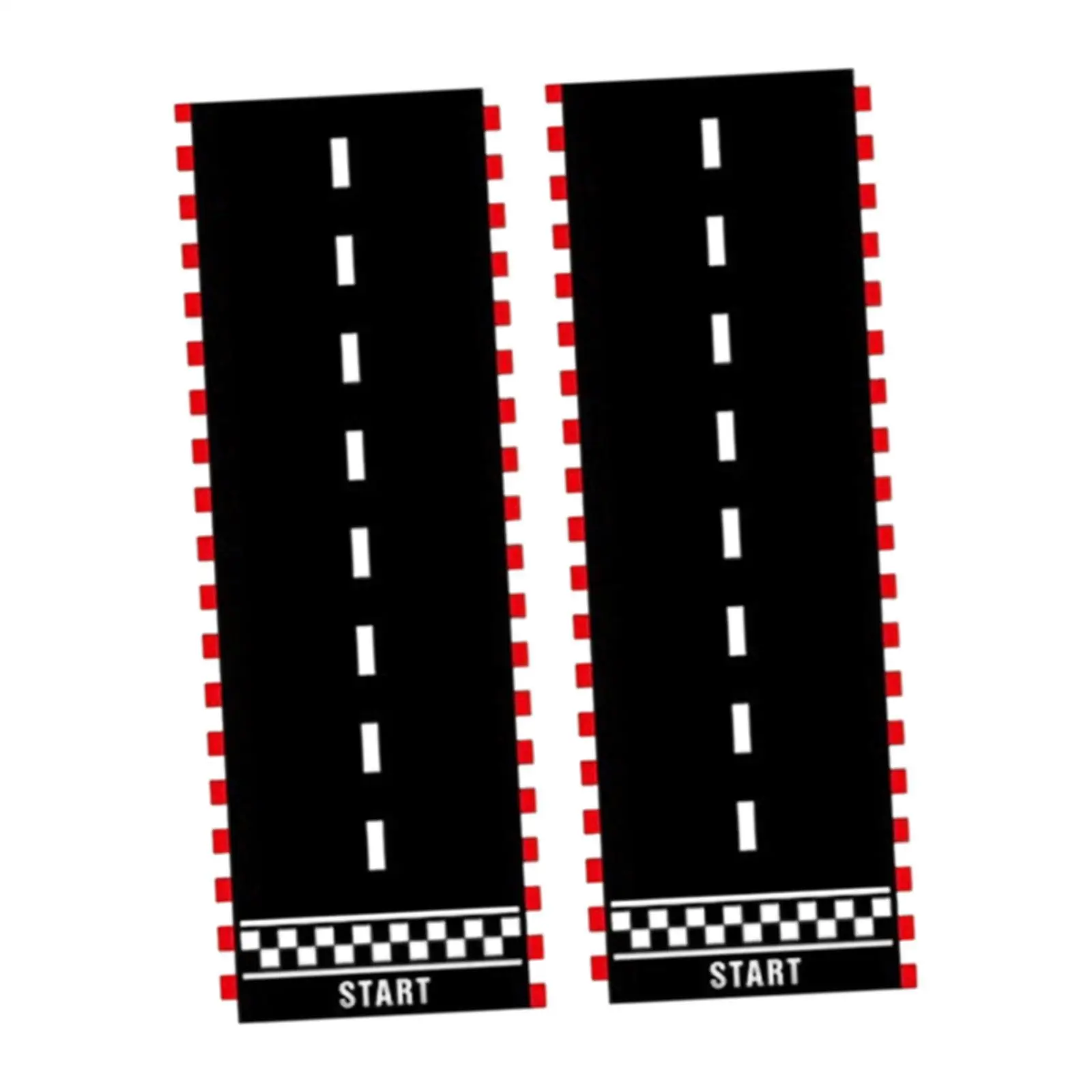 Corredor de pista carreras coche poliéster negro para fiesta - imagen 4