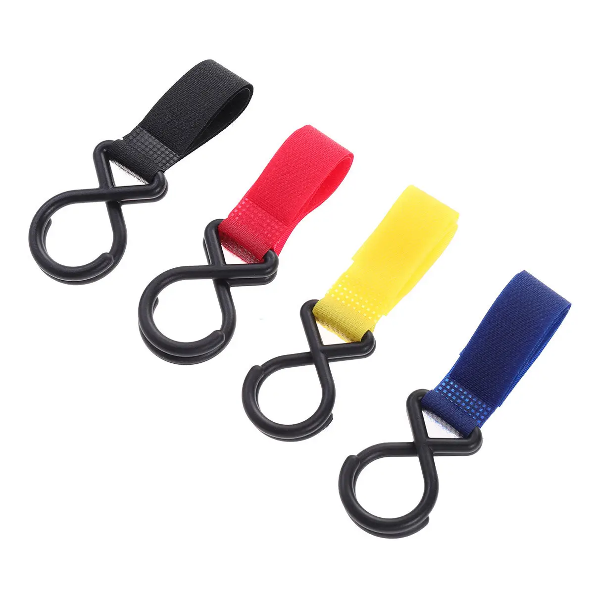 Ganchos antideslizantes para carrito de bebé con soporte multifunción
