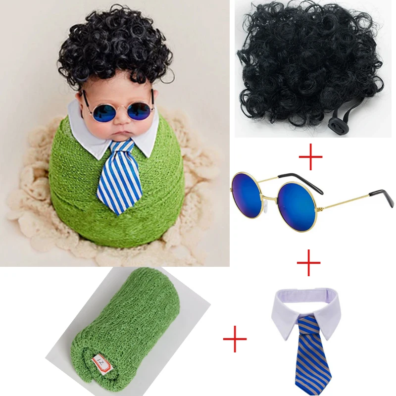 Accesorios fotografía bebé en punto suave para recién nacidos - imagen 4