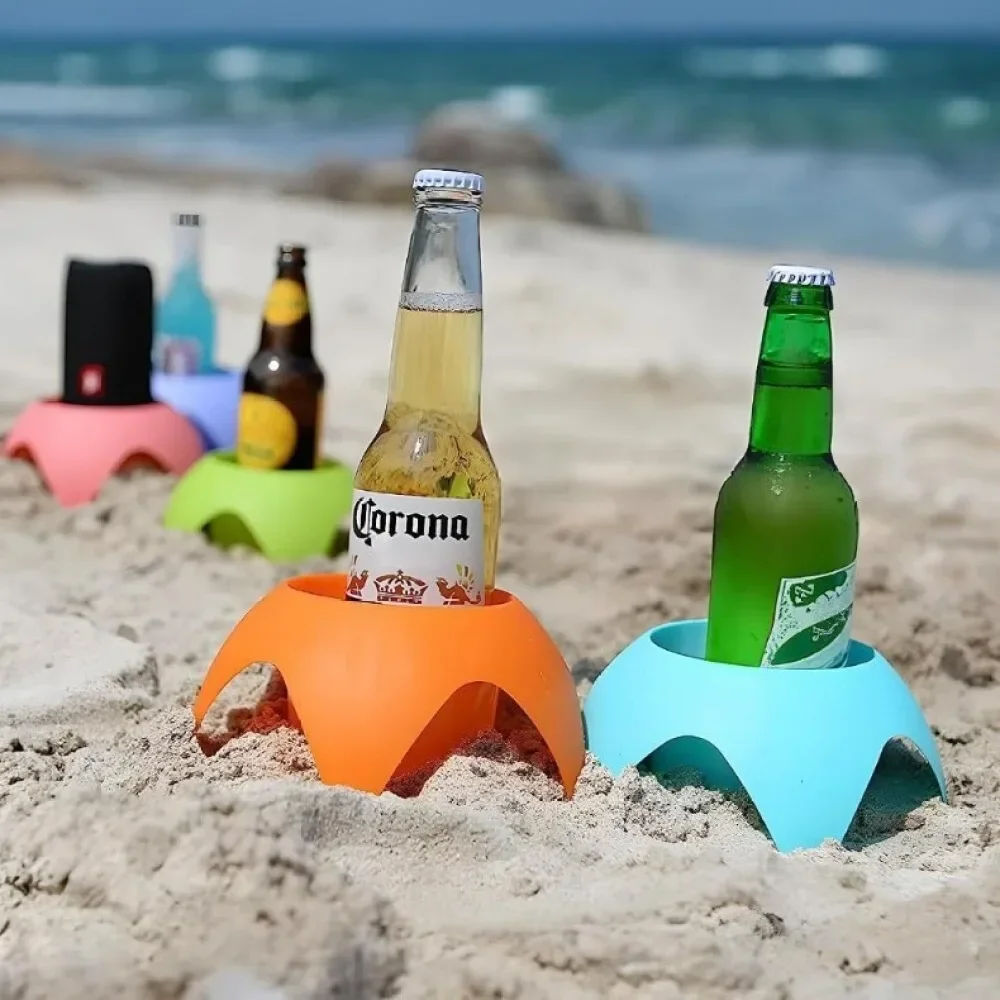 Vasos apilables y colores vivos