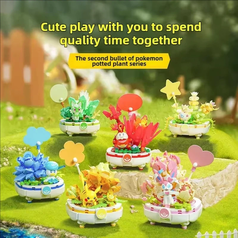 Bloques de construcción Pokémon Pikachu y Psyduck – Set educativo - imagen 2