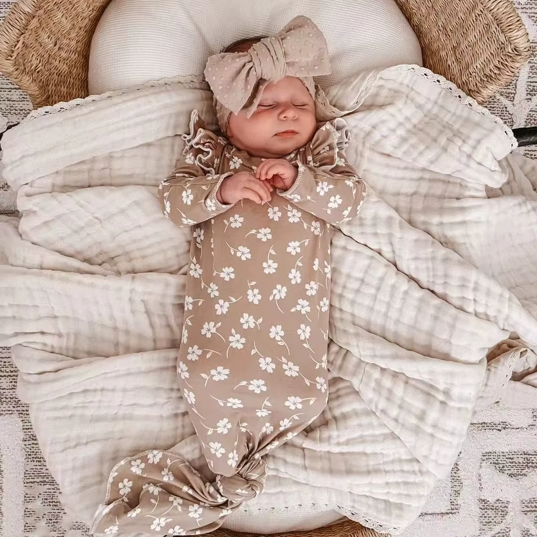 Manta muselina blandita recién nacido – Algodón suave premium - imagen 3