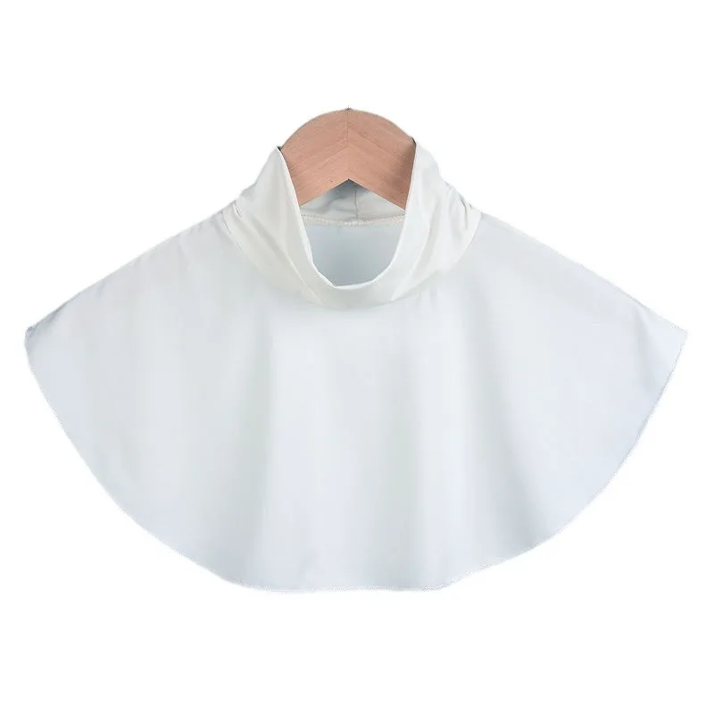 Pañuelo de protección UV para cuello, seda fina, verano - imagen 2