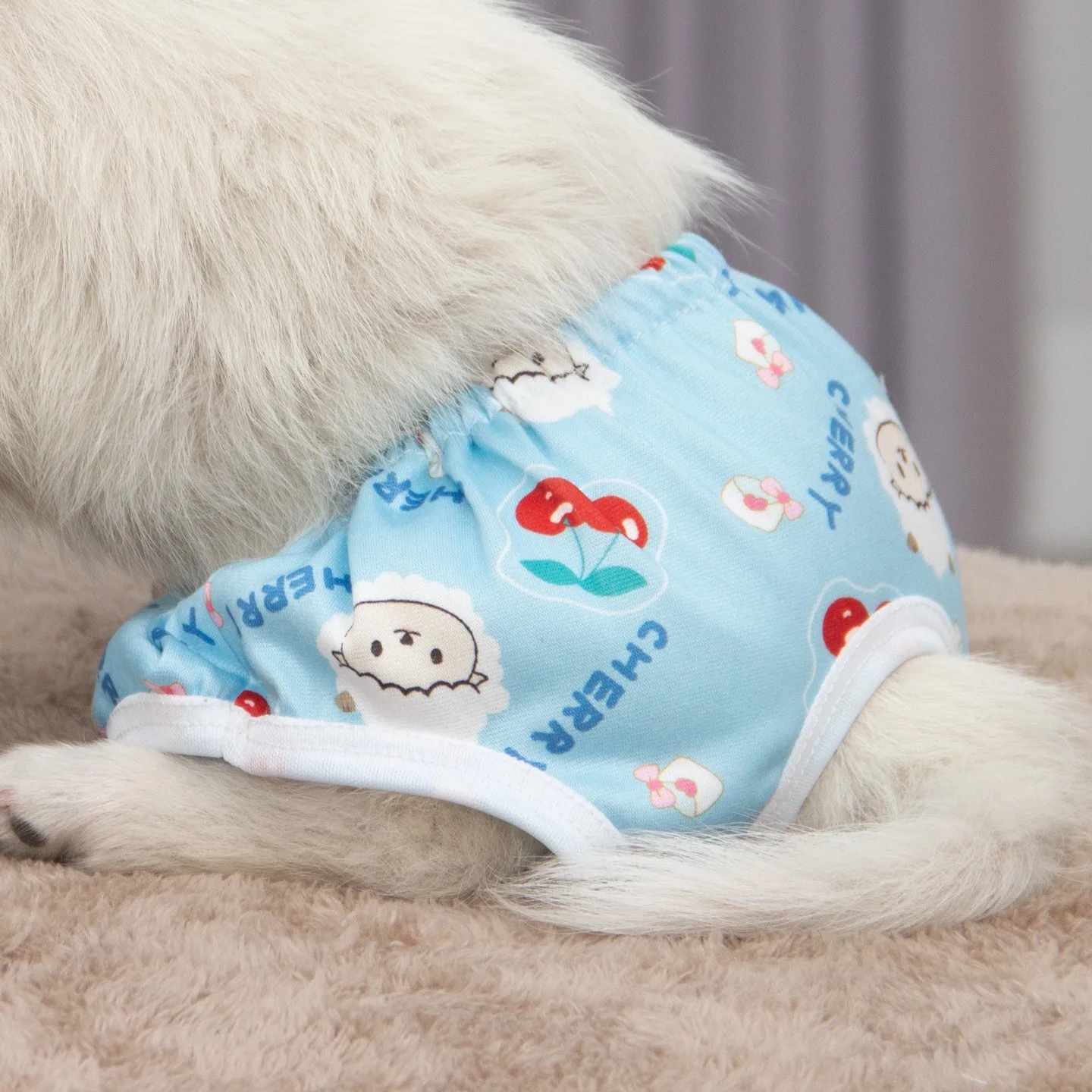 Pañales para perros en celo con estampado divertido y cómodo - imagen 4