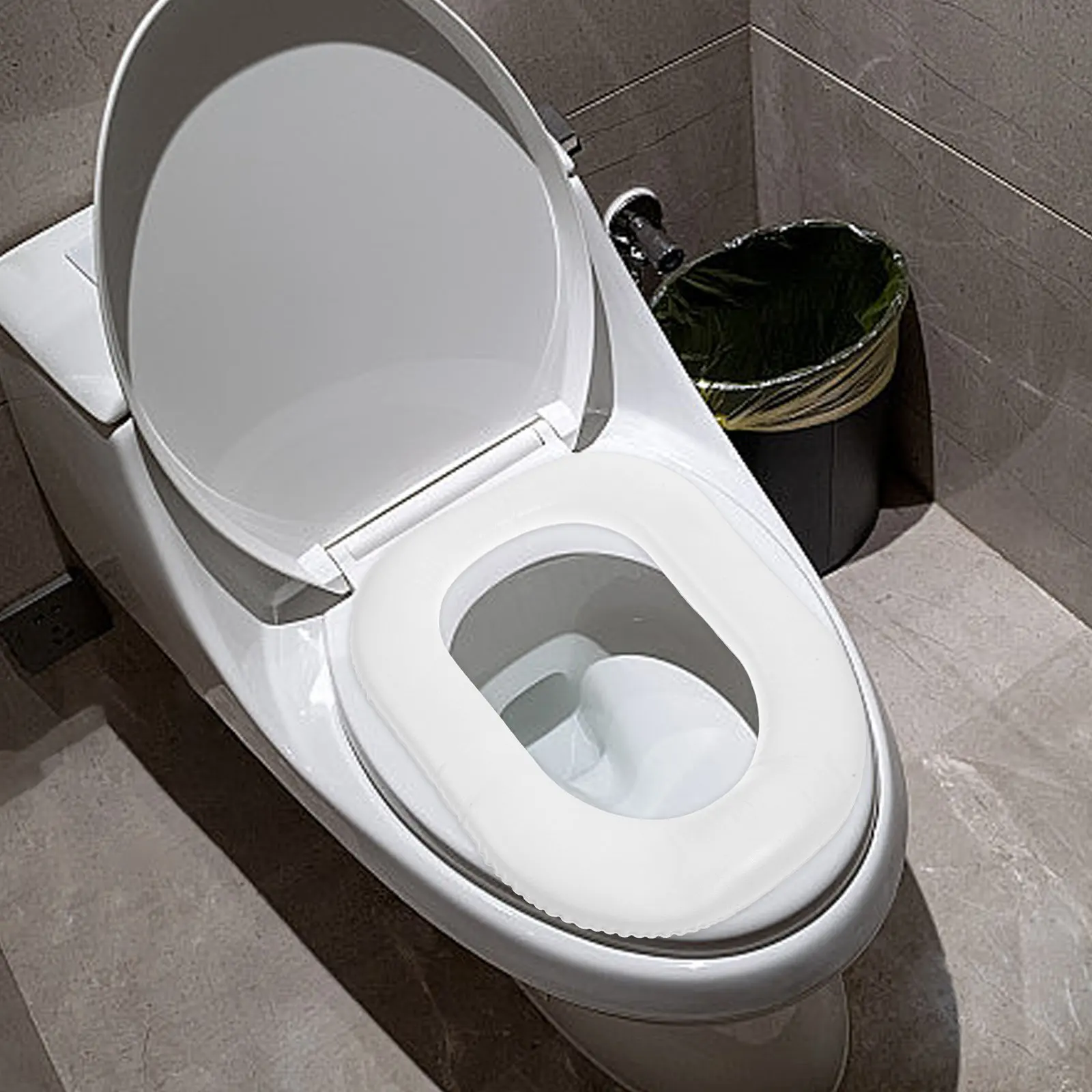 Cojín de inodoro infantil lavable y suave, perfecto para baño - imagen 4