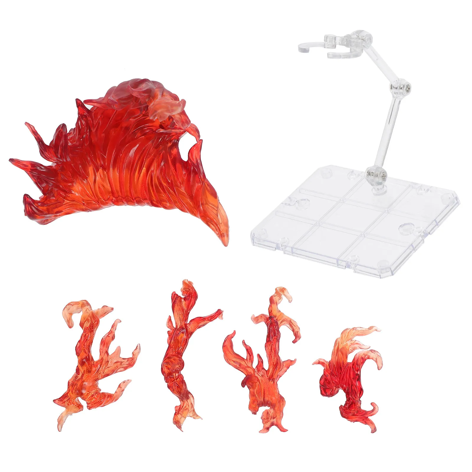 Soporte para figuras de acción con efecto llama, base estable - imagen 3