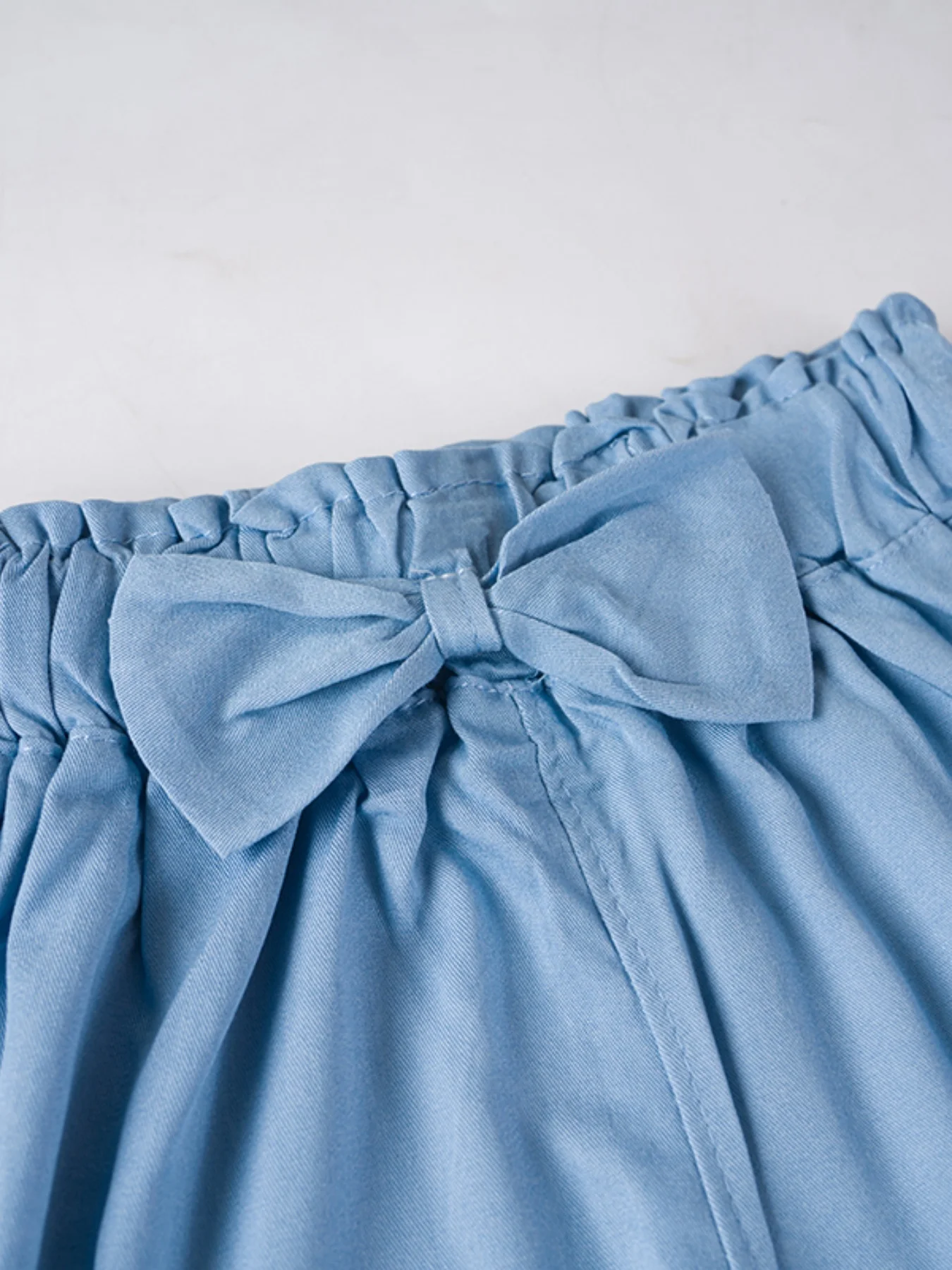 Pantalones de pierna ancha gasa ligera para niñas casual verano - imagen 5