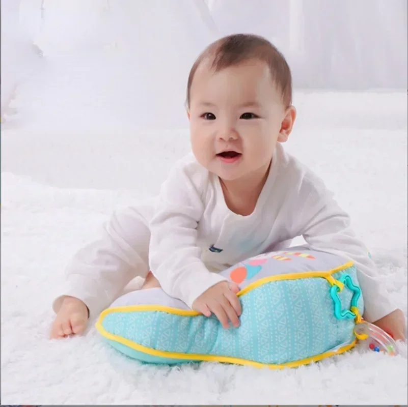 Almohada sensorial de doble cara para recién nacido con contrastes - imagen 2