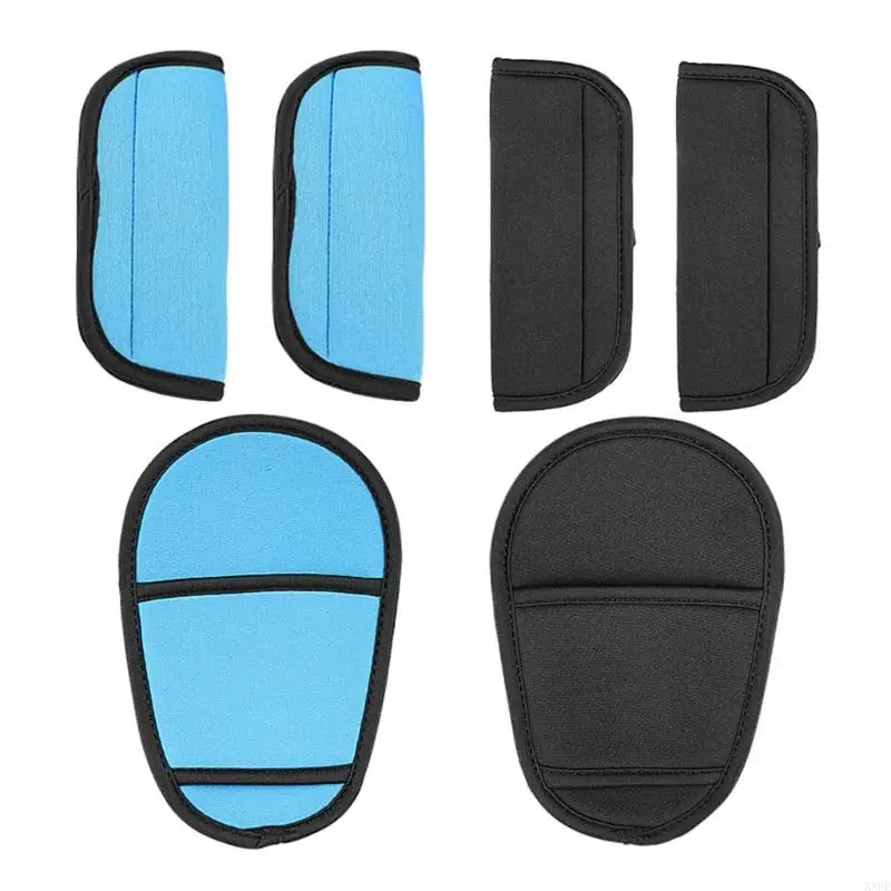 Protector cinturón coche bebé universal con fundas acolchadas