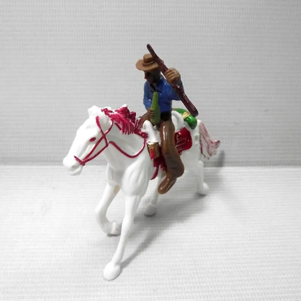 Figuras de acción vaquero occidental estilo americano - imagen 5