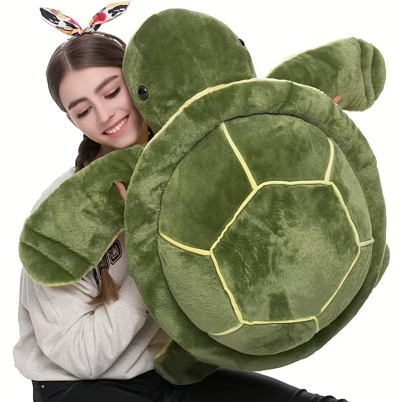Mamá y cría Tortuga de peluche marina para bebés – compañero de juegos - imagen 5